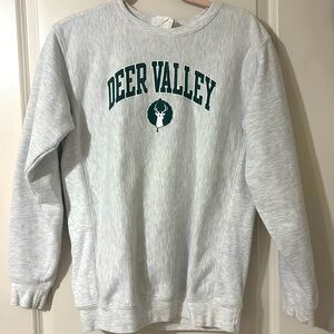 Deer Valley crew neck